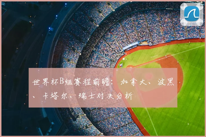 世界杯B组赛程前瞻：加拿大、波黑、卡塔尔、瑞士对决分析
