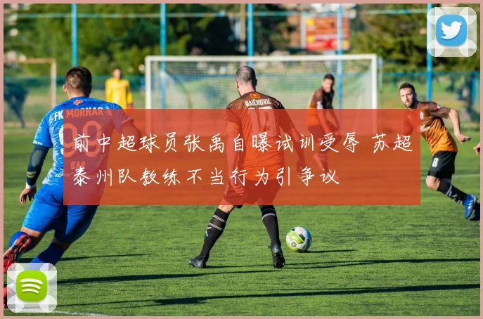 前中超球员张禹自曝试训受辱 苏超泰州队教练不当行为引争议
